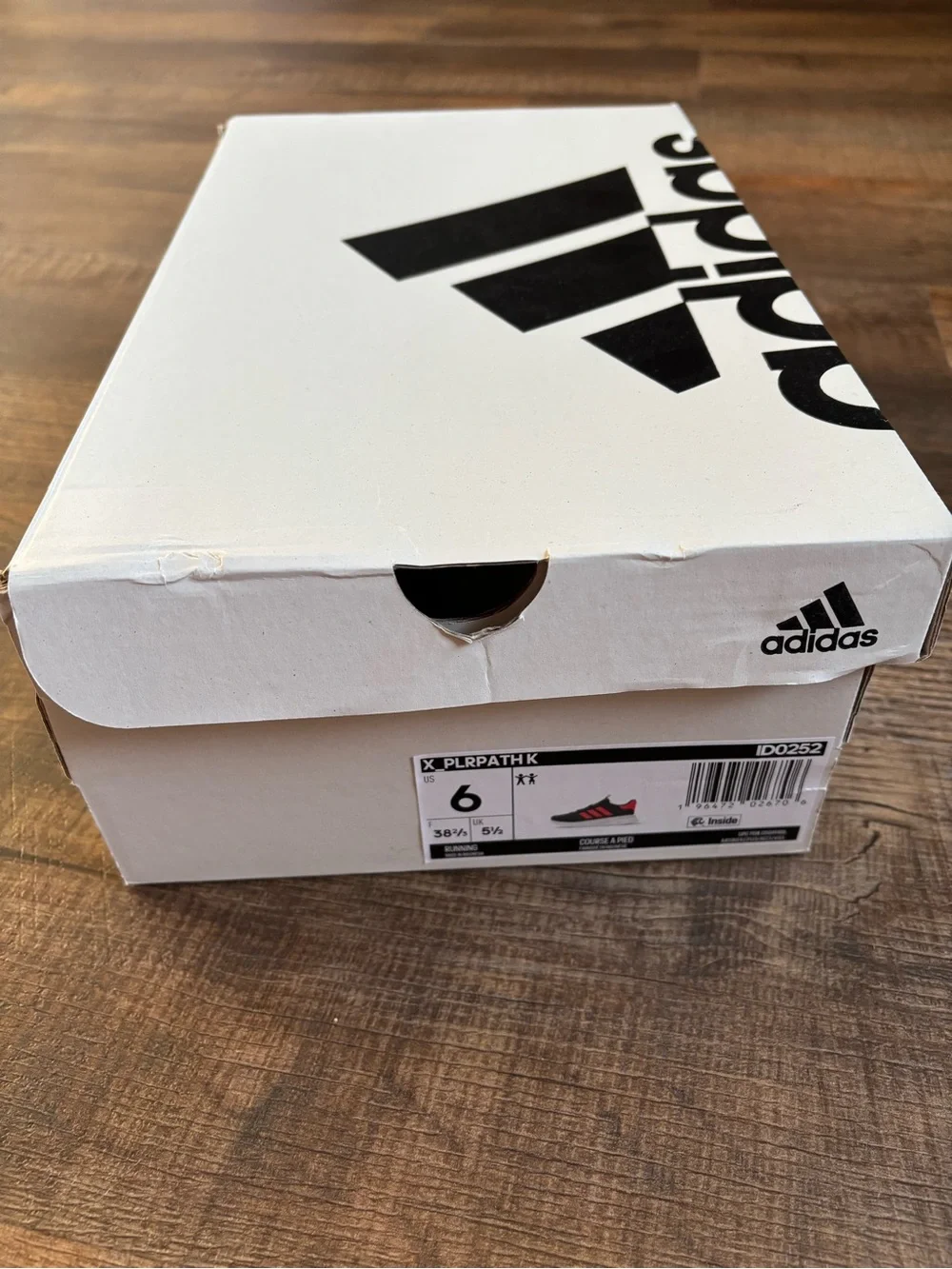 Adidas X_PLRPATHK Youth Running Shoes US Size 6
